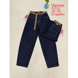Фотография Джинсы женские F2113 navy р.25-30 "Vanver" недорого оптом от прямого поставщика