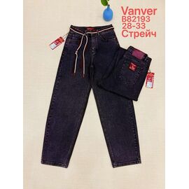 Фотография Джинсы женские B82193 navy р.28-33 "Vanver" недорого оптом от прямого поставщика