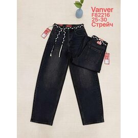 Фотография Джинсы женские F82216 navy р.25-30 "Vanver" недорого оптом от прямого поставщика