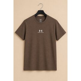 Фотография Футболка мужская 704 brown р.M-2XL "WHITE" недорого оптом от прямого поставщика