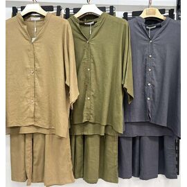 Костюм жіночий 23030 beige р.L-3XL "Estima" недорого оптом від прямого постачальника
