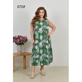 Фотография Сарафан женский 072 green-white р.54-56 "Estima" недорого оптом от прямого поставщика