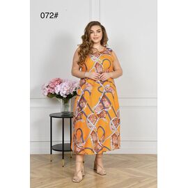 Фотография Сарафан женский 072 yellow-brown р.54-56 "Estima" недорого оптом от прямого поставщика
