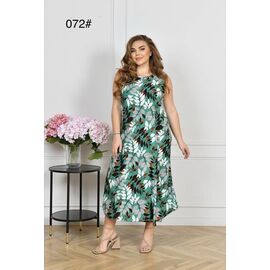Фотография Сарафан женский 072 green-black р.54-56 "Estima" недорого оптом от прямого поставщика