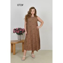 Фотография Сарафан женский 072 brown-black р.54-56 "Estima" недорого оптом от прямого поставщика