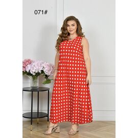 Фотография Сарафан женский 071 red р.54-56 "Estima" недорого оптом от прямого поставщика