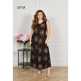 Фотография Сарафан женский 071 black-brown р.54-56 "Estima" недорого оптом от прямого поставщика