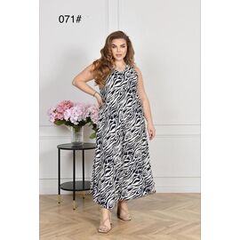 Фотография Сарафан женский 071 black-white р.54-56 "Estima" недорого оптом от прямого поставщика