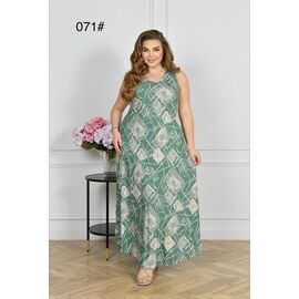 Фотография Сарафан женский 071 green р.54-56 "Estima" недорого оптом от прямого поставщика