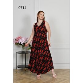 Фотография Сарафан женский 071 red-black р.54-56 "Estima" недорого оптом от прямого поставщика