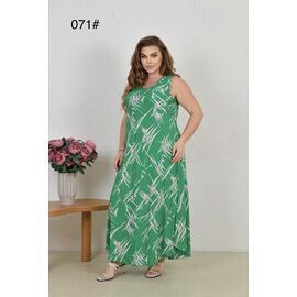 Фотография Сарафан женский 071 green-white р.54-56 "Estima" недорого оптом от прямого поставщика
