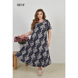 Сукня літня жіноча 081 black р.54-56 "Estima" недорого оптом від прямого постачальника