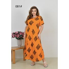 Сукня літня жіноча 081 d.yellow р.54-56 "Estima" недорого оптом від прямого постачальника