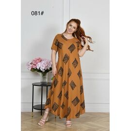 Сукня літня жіноча 081 camel р.54-56 "Estima" недорого оптом від прямого постачальника