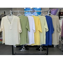 Жіноча блузка 229 nude р.3XL-6XL "Estima" недорого оптом від прямого постачальника