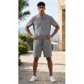 Фотография Костюм мужской 733 grey р.M-3XL "Shon" недорого оптом от прямого поставщика
