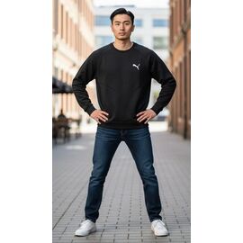 Фотография Свитер мужской S3681 black р.M-3XL "Shon" недорого оптом от прямого поставщика