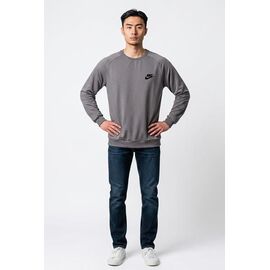 Фотография Свитер мужской S3688 grey р.M-3XL "Shon" недорого оптом от прямого поставщика