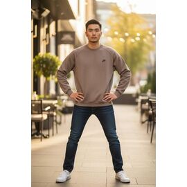 Фотография Свитер мужской S3690 nude р.M-3XL "Shon" недорого оптом от прямого поставщика