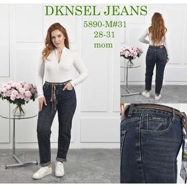 Фотография Джинсы женские 5890 navy р.28-33 "DKNSEL" недорого оптом от прямого поставщика