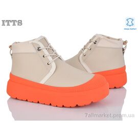 Фотография Кроссовки женские модные зима KT95 beige (6 пар р.36-40) "ITTS" недорого оптом от прямого поставщика