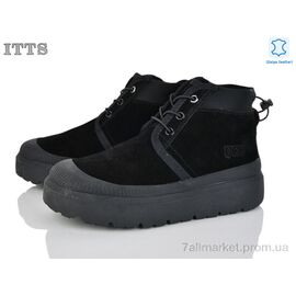Фотография Кроссовки женские модные зима KT95 black (6 пар р.36-40) "ITTS" недорого оптом от прямого поставщика
