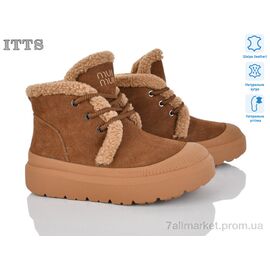 Черевики жіночі стильні Зима KT101-45 (6 пар р.36-40) "ITTS" недорого оптом від прямого постачальника