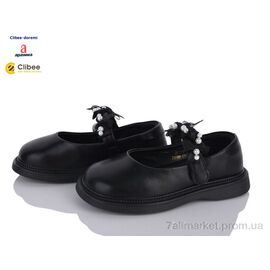 Фотография Туфли детские удобные Весна/осень A263005 black (7 пар р.31-37) "Clibee-Doremi" недорого оптом от прямого поставщика