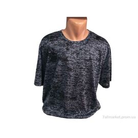 Фотография Футболка мужская Лето 2098Б синій (4 шт. р.сетка 3XL-6XL) "TurkishBrend" недорого оптом от прямого поставщика