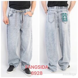 Фотография Джинсы мужские 8928 l.grey р.28-34 "Fangsida" недорого оптом от прямого поставщика