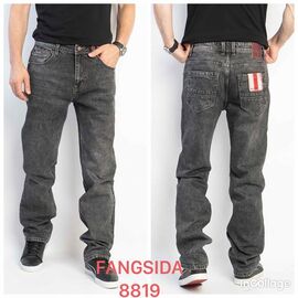 Фотография Джинсы мужские 8819 grey р.31-38 "Fangsida" недорого оптом от прямого поставщика