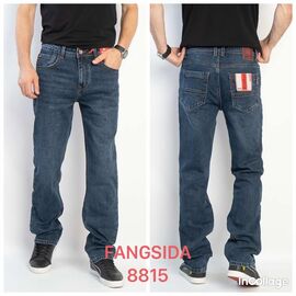 Фотография Джинсы мужские 8815 blue р.30-38 "Fangsida" недорого оптом от прямого поставщика
