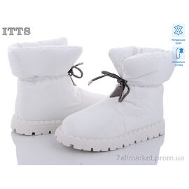 Дутики жіночі утеплені Зима R16 white (6 пар р.36-41) "ITTS" недорого оптом від прямого постачальника
