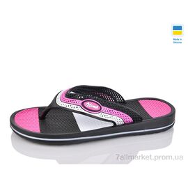 Фотография Вьетнамки женские Лето 121-1 чорний (8 пар р.36-41) "Lot Shoes" недорого оптом от прямого поставщика