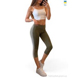 Фотография Капри женские Лето 066 хакі (4 шт. р.сетка 2XL-5XL) "Margo" недорого оптом от прямого поставщика