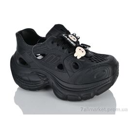 Фотография Кроссовки женские модные Лето 8-505 black (12 пар р.36-41) "Violeta" недорого оптом от прямого поставщика
