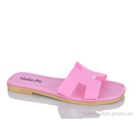 Фотография Шлепки женские облегченные Лето 8-503 pink (8 пар р.36-41) "Violeta" недорого оптом от прямого поставщика