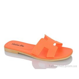 Фотография Шлепки женские облегченные Лето 8-503 orange (8 пар р.36-41) "Violeta" недорого оптом от прямого поставщика