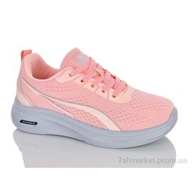 Фотография Кроссовки женские модные Весна/осень 45-403 pink (8 пар р.36-41) "Violeta" недорого оптом от прямого поставщика