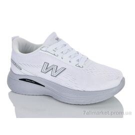 Фотография Кроссовки женские модные Весна/осень 45-402 white (8 пар р.36-41) "Violeta" недорого оптом от прямого поставщика