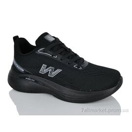 Кросівки чоловічі модні Весна/осінь 45-401 black (8 пар р.41-45) "Violeta" недорого оптом від прямого постачальника