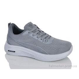 Кросівки чоловічі модні Весна/осінь 45-404 grey (8 пар р.41-45) "Violeta" недорого оптом від прямого постачальника