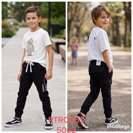 Джинси дитячі на хлопчика 5002 black р.24-30 "Fangsida" недорого оптом від прямого постачальника