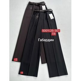 Фотография Брюки женские 5001-2 brown р.25-30 "Immei" недорого оптом от прямого поставщика