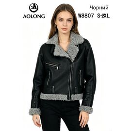 Куртка жіноча зимова W8807 black р.S-2XL "Immei" недорого оптом від прямого постачальника