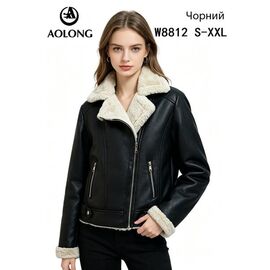 Куртка жіноча зимова W8812 black р.S-2XL "Immei" недорого оптом від прямого постачальника