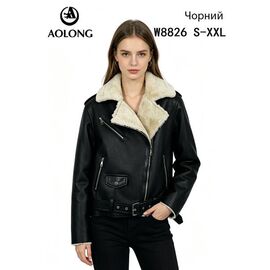Куртка жіноча зимова W8826 black р.S-2XL "Immei" недорого оптом від прямого постачальника