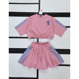 Костюм дитячий на дівчинку 389 pink р.128-152 "Kosmy" недорого оптом від прямого постачальника