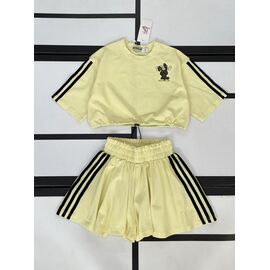 Костюм дитячий на дівчинку 389 yellow р.128-152 "Kosmy" недорого оптом від прямого постачальника