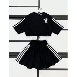 Костюм дитячий на дівчинку 389 black р.128-152 "Kosmy" недорого оптом від прямого постачальника